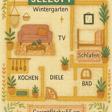 Lägenhet - Seeluft Am Zwenkauer Zwenkau